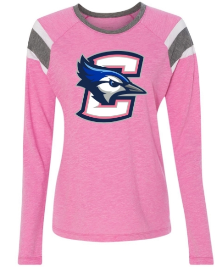Picture of CU Pink Out Varsity Ladies Long Sleeve