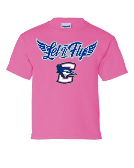Picture of CU Pink Out Let It Fly Youth tee