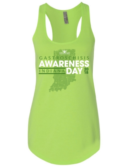 Picture of AAGF Indiana Tank | Lime Green Ladies
