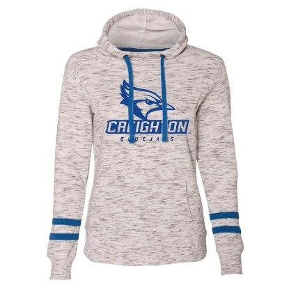 Picture of Creighton Ladies Fleece Hooded Pullover (CU-178)