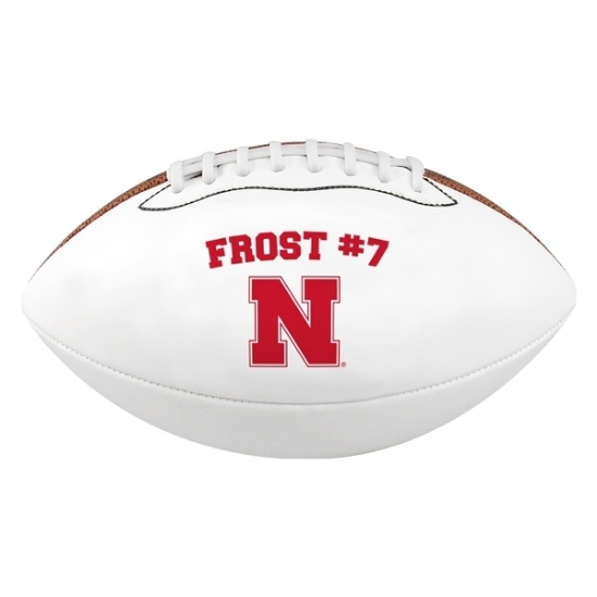 Picture of NU Scott Frost Autograph Football
