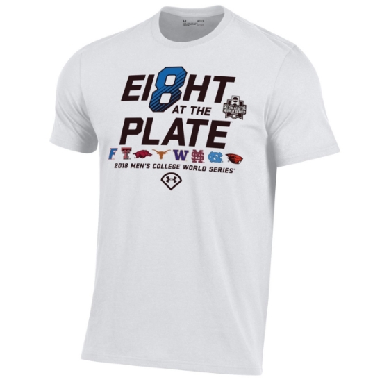 Picture of 2018 CWS Under Armour® Eight at the Plate Performance Cotton Tee