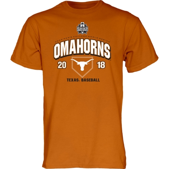 Picture of Texas Longhorns 2018 CWS Omahorns Short Sleeve Shirt