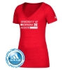 Picture of Nebraska Adidas® Ladies Feature Length Tri-Blend Short Sleeve Shirt