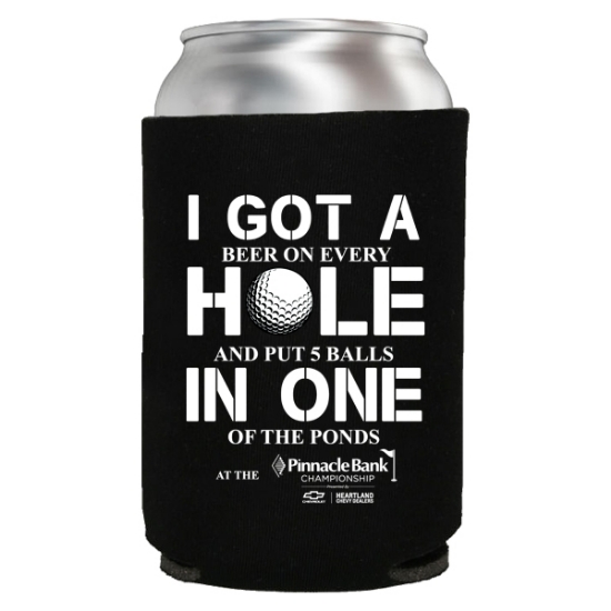 Picture of Pinnacle Bank Championship Hole in One Koozie