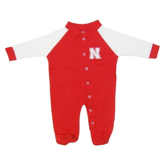 Picture of Nebraska Little King® Infant Footed Snap Romper