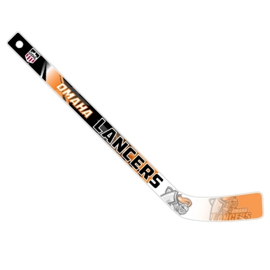 Picture of Omaha Lancers 17" Mini Plastic Hockey Stick
