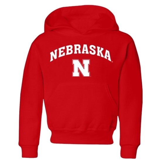 Lawlor's Custom Sportswear | Nebraska Little King® Youth Hooded Sweatshirt
