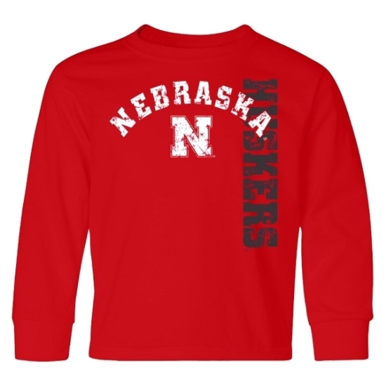 Picture of Nebraska Little King® Toddler Long Sleeve Shirt