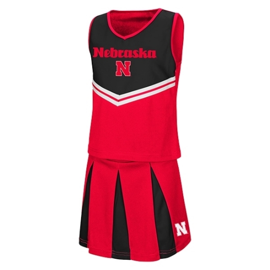 Picture of Nebraska Colosseum® Toddler Girls Cheer Set