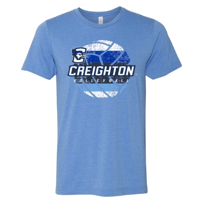 Picture of Creighton Volleyball Soft Cotton Short Sleeve Shirt (CU-183)