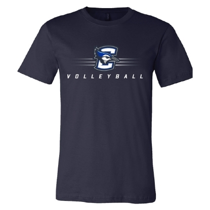 Picture of Creighton Volleyball Soft Cotton Short Sleeve Shirt (CU-182)