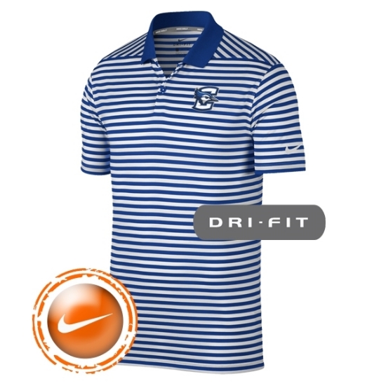 Picture of Creighton Nike® Golf Victory Mini Stripe Polo