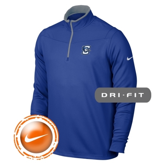 Picture of Creighton Nike® Golf Dri-Fit ½ Zip Long Sleeve Pullover