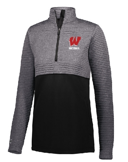 Picture of Warriors Softball Women's Regulate 1/2 Zip Pullover