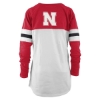 Picture of NU Pressbox® Ladies Three-Quarter Sleeve Vee Neck Tee