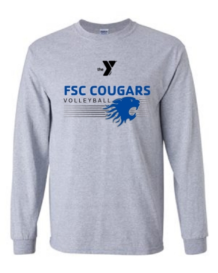 Picture of Cougars Volleyball Long Sleeve Shirt
