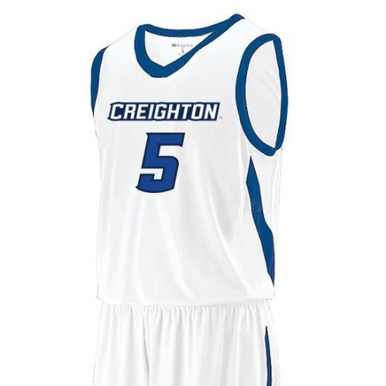 Picture of Creighton #5 Youth Replica Basketball Jersey