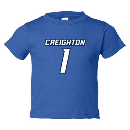 Picture of Creighton Toddler Jersey Short Sleeve Shirt
