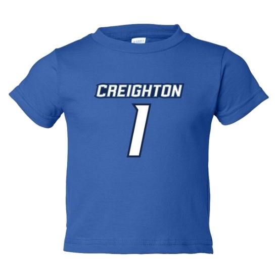 Picture of Creighton Infant Jersey Short Sleeve Shirt