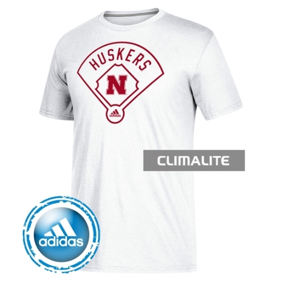 Picture of NU Adidas® Baseball Around the Horn Performance Short Sleeve Shirt