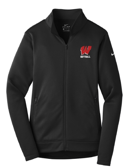 Picture of Warriors Softball Nike Ladies Therma-FIT Full-Zip Fleece