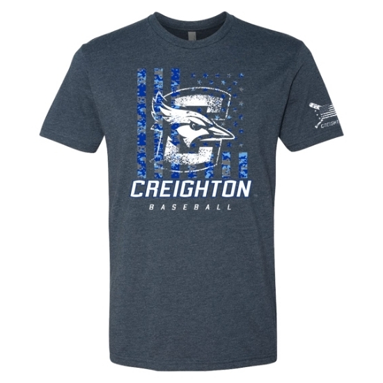 Picture of Creighton Baseball Salute to Service Soft Cotton Short Sleeve Shirt