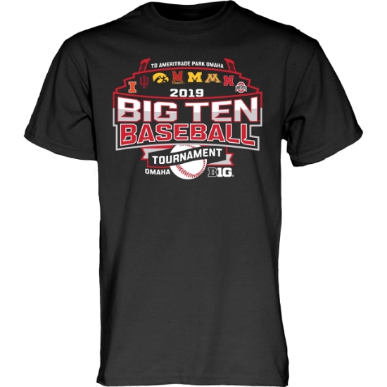 Picture of 2019 Blue 84® Big 10 Baseball Tournament Short Sleeve Shirt