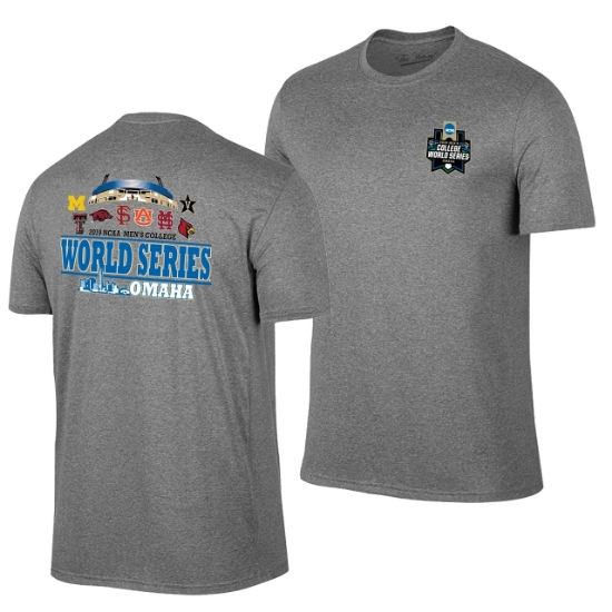 Picture of 2019 CWS Retro Brand® Stadium Skyline Short Sleeve Shirt