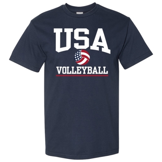 Picture of USA Volleyball Short Sleeve Shirt [USA-VB-022]