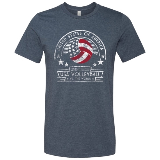 Picture of USA Volleyball Short Sleeve Shirt [USA-VB-023]