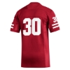 Picture of Nebraska Adidas® #30 Replica Football Jersey