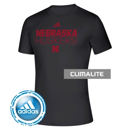 Picture of NU Adidas® Locker Room Stacked Short Sleeve Shirt