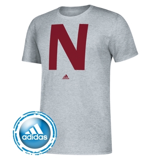 Picture of NU Adidas® Iron N College Vault Short Sleeve Shirt