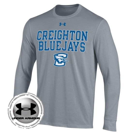 Picture of Creighton Under Armour® Performance Cotton Long Sleeve Shirt
