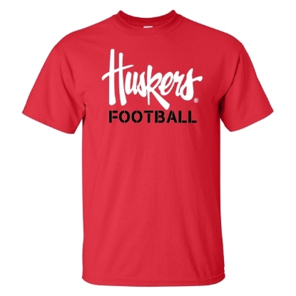 Picture of Nebraska Football Soft Cotton Short Sleeve Shirt (NU-245)