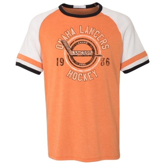 Picture of Omaha Lancers Vintage Jersey Slapshot Tee (LANCERS-224)