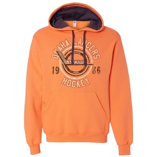 Picture of Omaha Lancers Soft Cotton Hooded Sweatshirt (LANCERS-224)