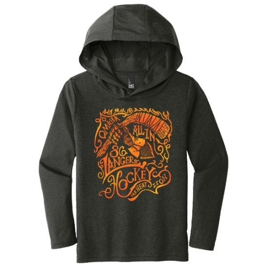 Picture of Omaha Lancers Youth Tri-Blend Long Sleeve Hooded Shirt (LANCERS-223)