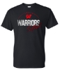 Picture of Warriors Softball Distressed 50/50 Cotton T-Shirt