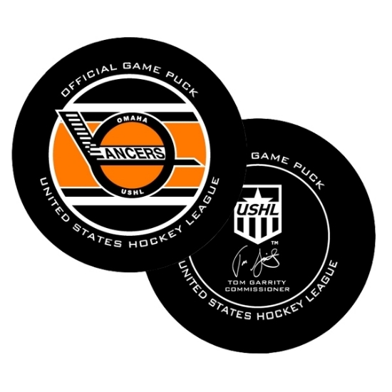 Picture of Omaha Lancers 2019-2020 Official Game Puck