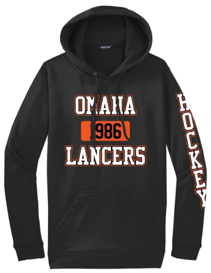 Picture of Omaha Lancers Performance Hooded Sweatshirt