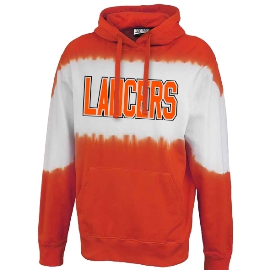 Picture of Omaha Lancers Skyline Tie-Dye Hoodie (LANCERS-234)