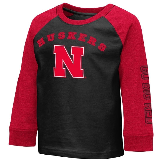 Picture of Nebraska Colosseum® Toddler Boys Animaniacs Raglan Long Sleeve Shirt