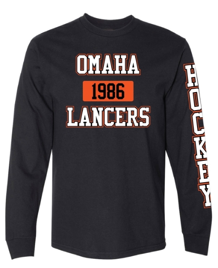 Picture of Omaha Lancers Long Sleeve T-shirt