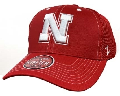 Picture of Nebraska Z Pregame Hat | Stretch Fit