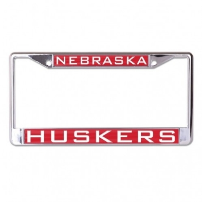 Picture of NU Huskers Laser License Frame