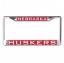 Picture of NU Huskers Laser License Frame