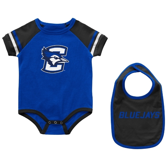 Picture of Creighton Colosseum® Infant Warner Onesie & Bib Set