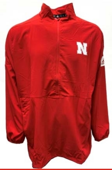 Picture of Nebraska Adidas® Game Mode 1/2 Zip